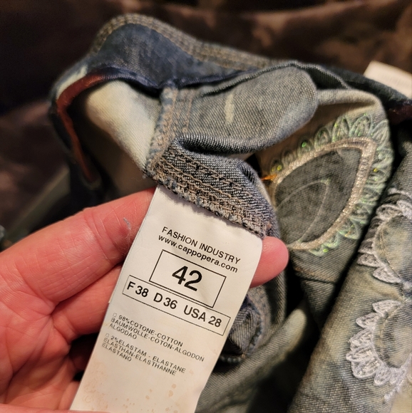 BNWT y2k style Cappopera Italian brand denim dress - Picture 6 of 7
